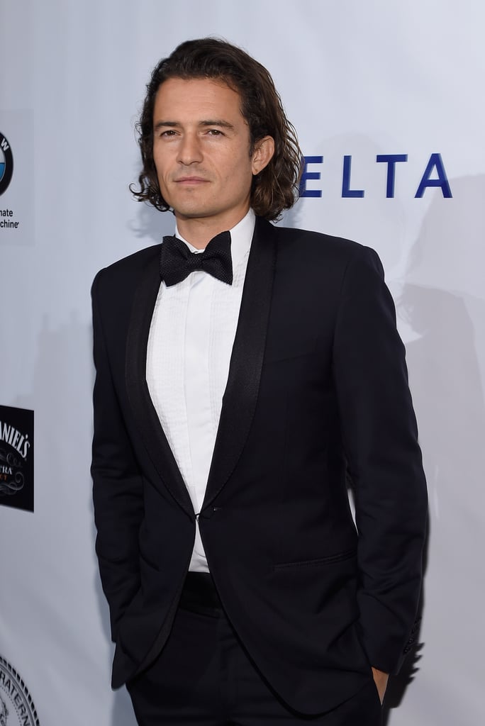 Orlando Bloom suited up for the Friars Foundation Gala Honoring Robert De Niro in NYC on Tuesday.