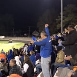 Video of Dad Performing Daughter's Cheers at Football Game