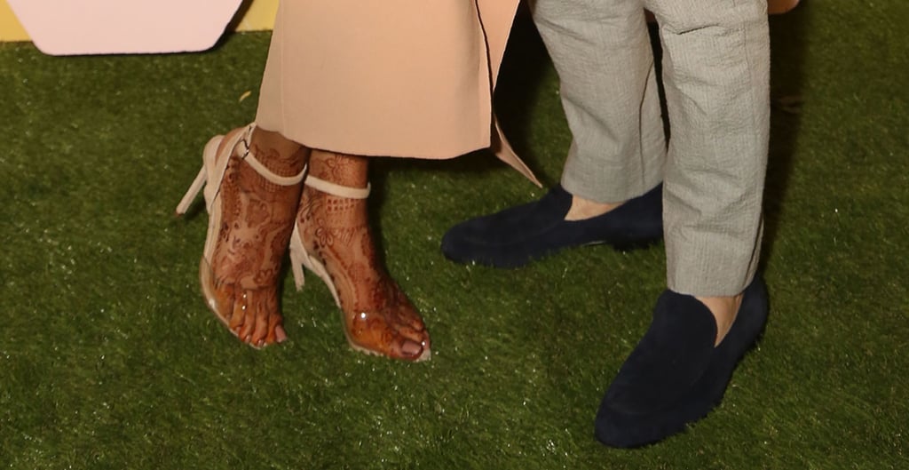 Priyanka Chopra's Peach Outfit at Bumble Event After Wedding