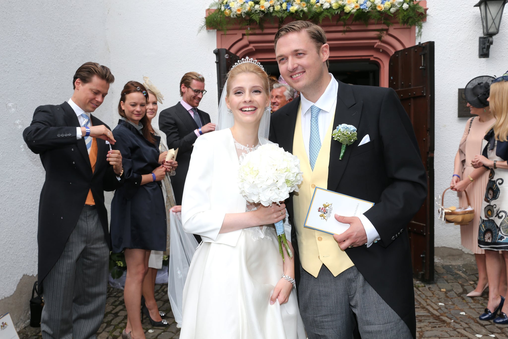 Fashion Shopping Style This German Bride S Sheer Wedding Gown