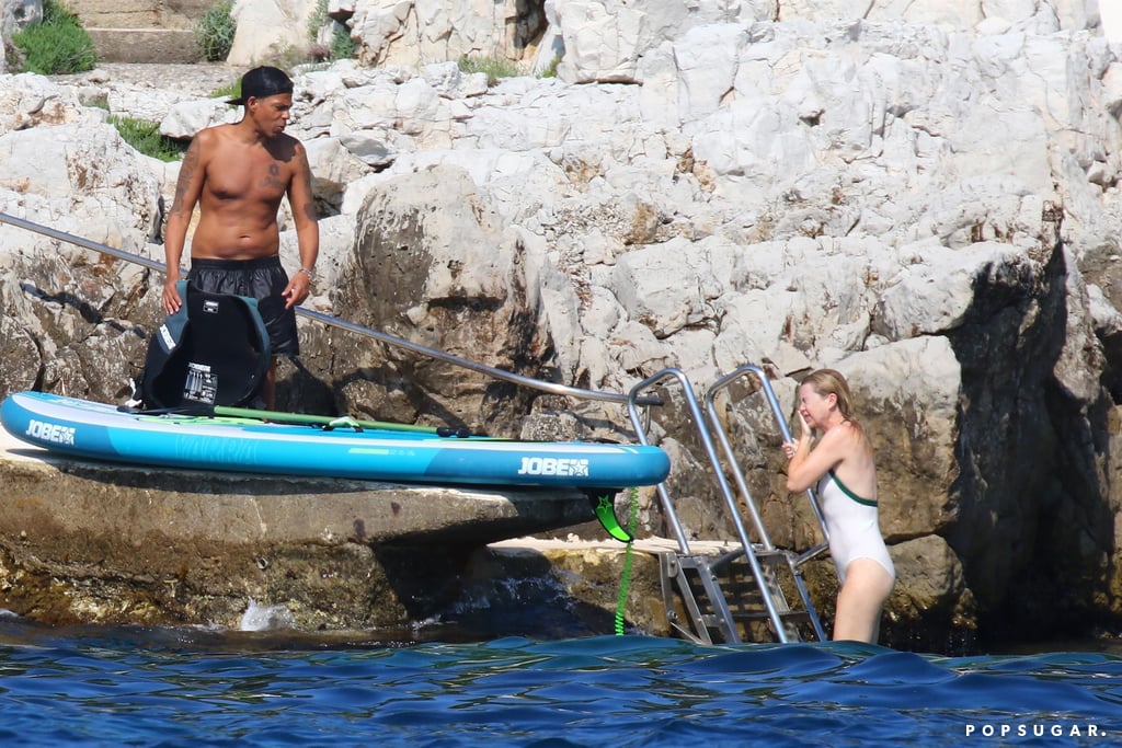 Ellen Pompeo and Her Husband Chris Ivery in France June 2018