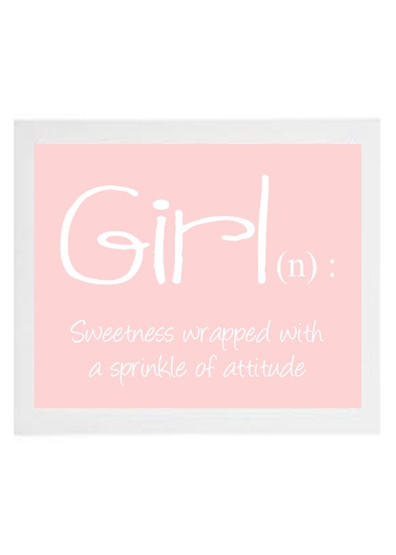 A Girl Is . . .