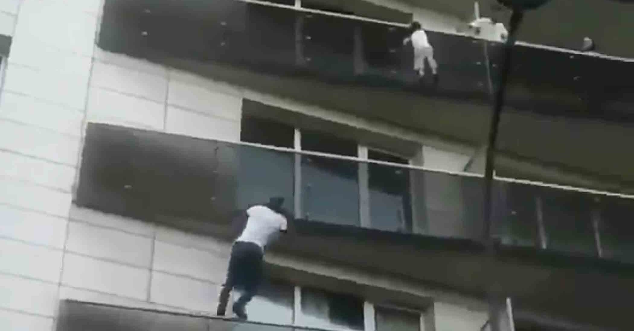Man Scales Building to Save Dangling Toddler POPSUGAR Family