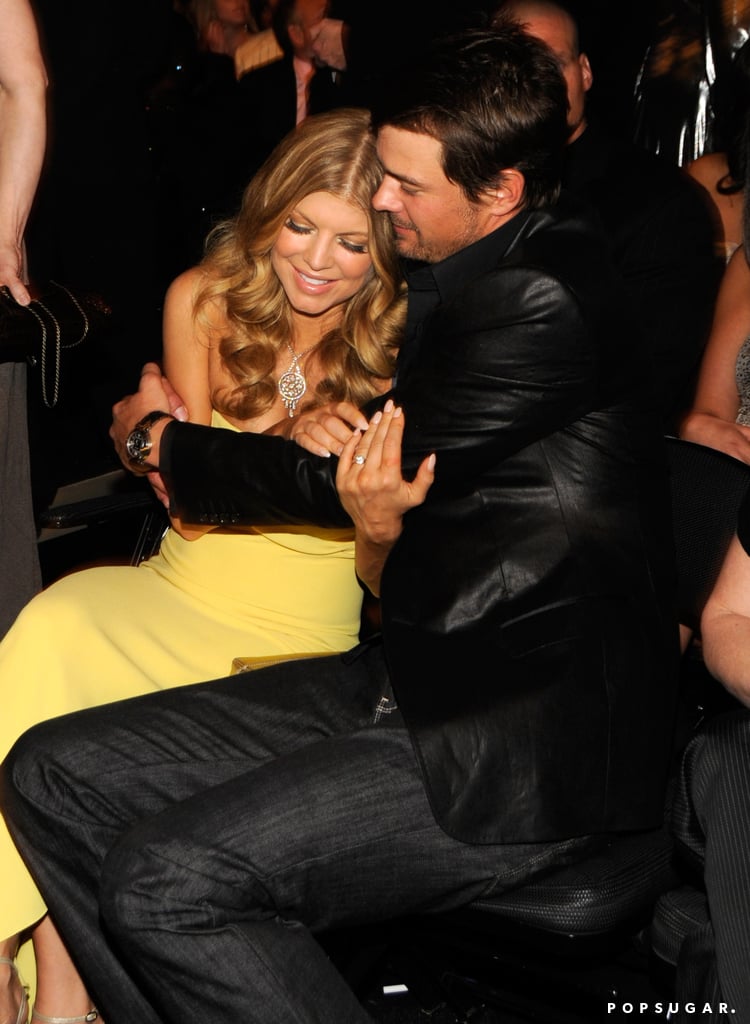 Former couple Fergie and Josh Duhamel cuddled up in the audience. Best Pictures From the 2008