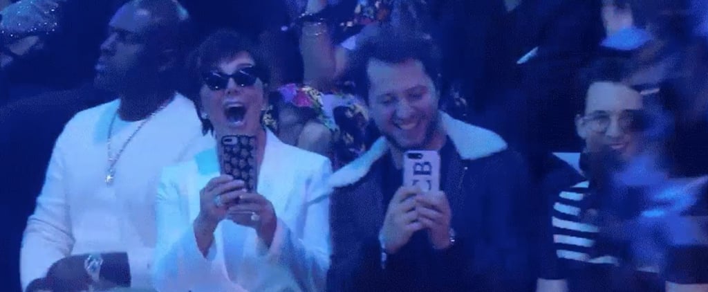 Kris Jenner Had a "Cool Mom" Moment at the VS Fashion Show, and Twitter Couldn't Handle It