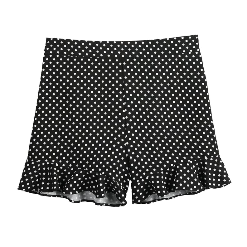 POPSUGAR Ruffle Hem Shorts