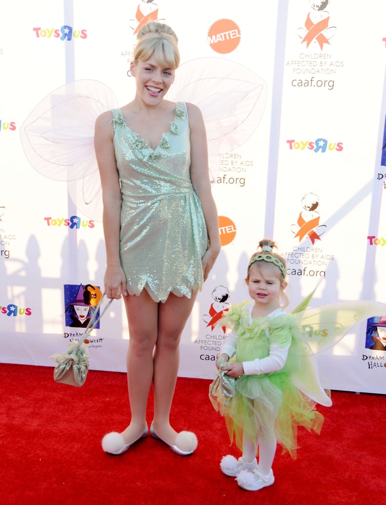 Busy Philipps and Her Daughter Birdie as Tinker Bells