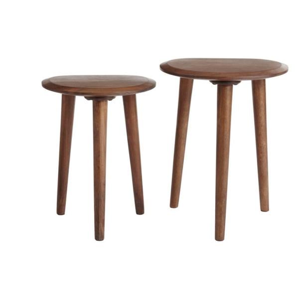 Home Decorators Collection Haze Finish Wood Accent Tables