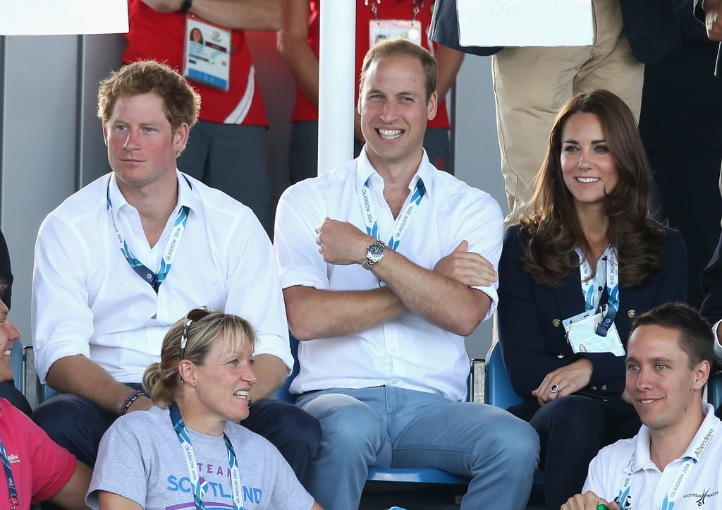 The Duke and Duchess of Cambridge at Commonwealth Games 2014