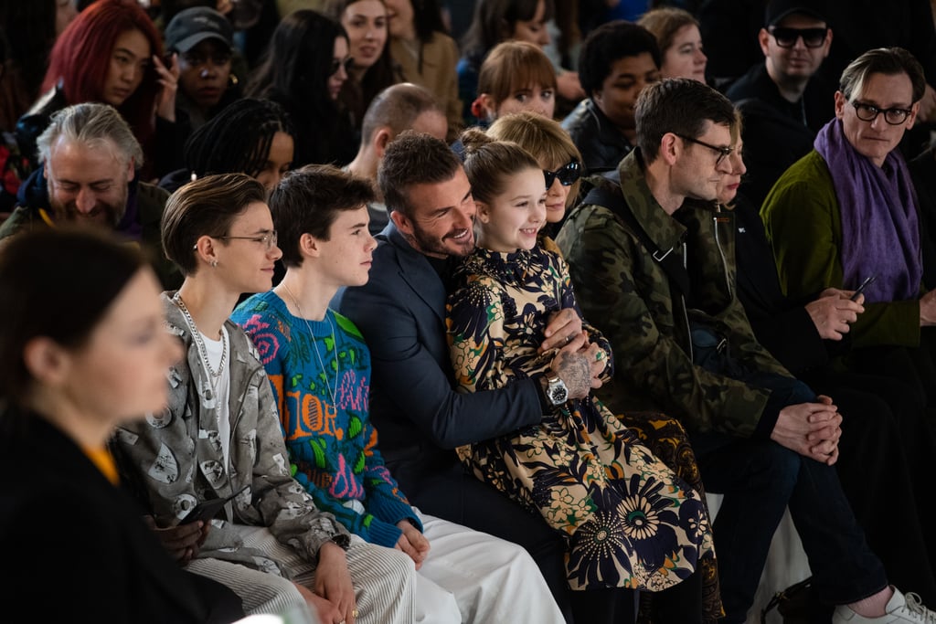 The Front Row at Victoria Beckham's Fall/Winter 2020 London Fashion Week Show