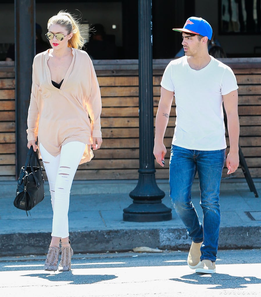 Taylor Swift and Calvin Harris After Jaime King Baby Shower
