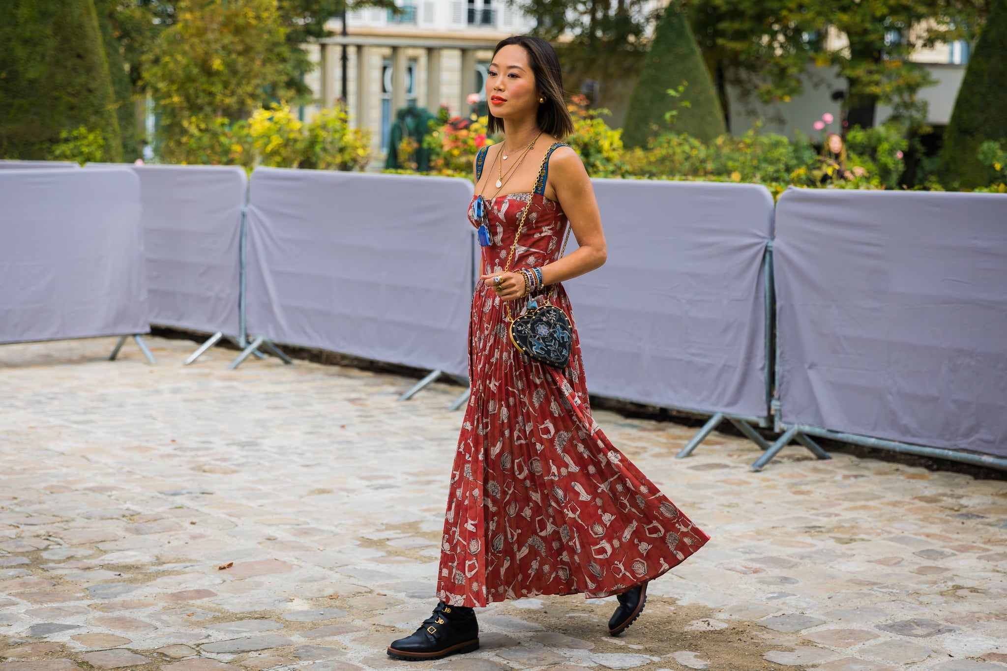 dress and booties look