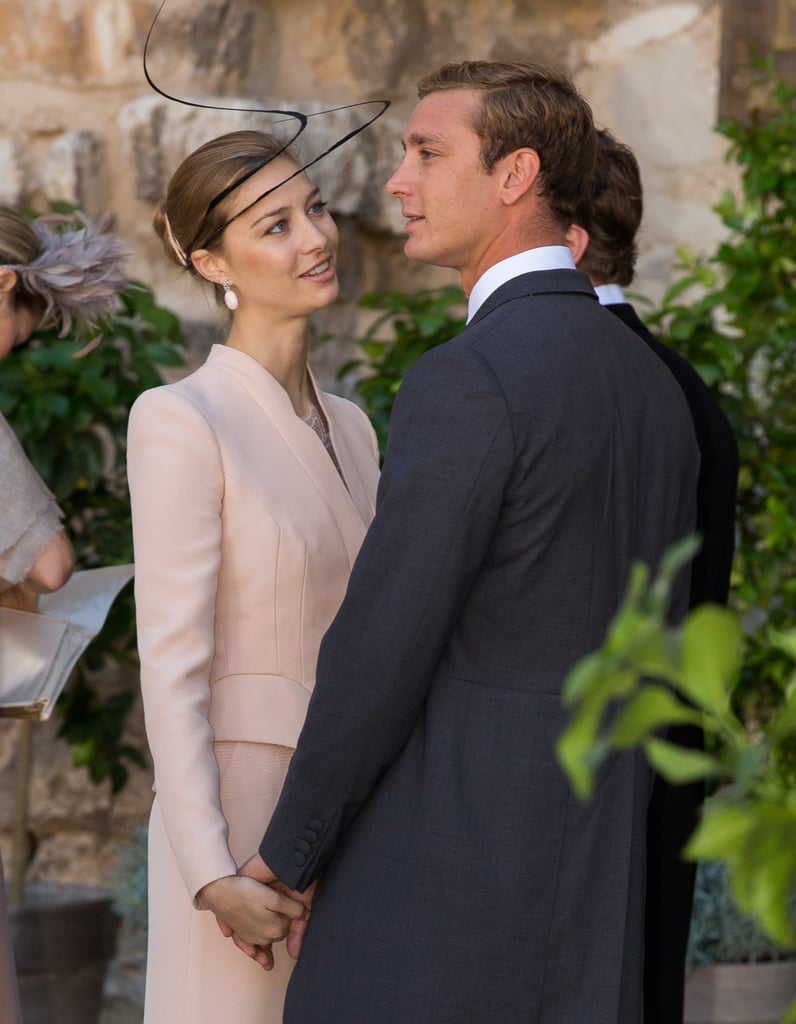 They shared a sweet moment at a September 2013 wedding in France.