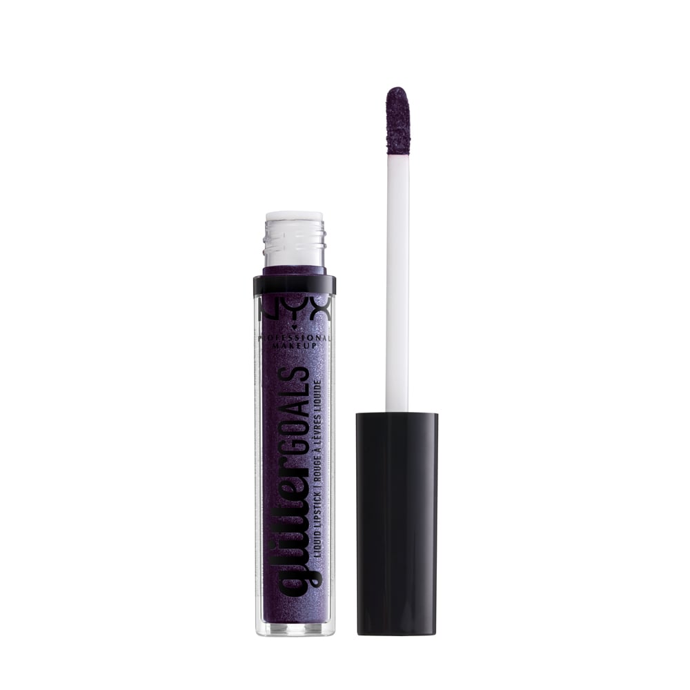 NYX Professional Makeup Glitter Goals Liquid Lipstick in Amethyst Vibes