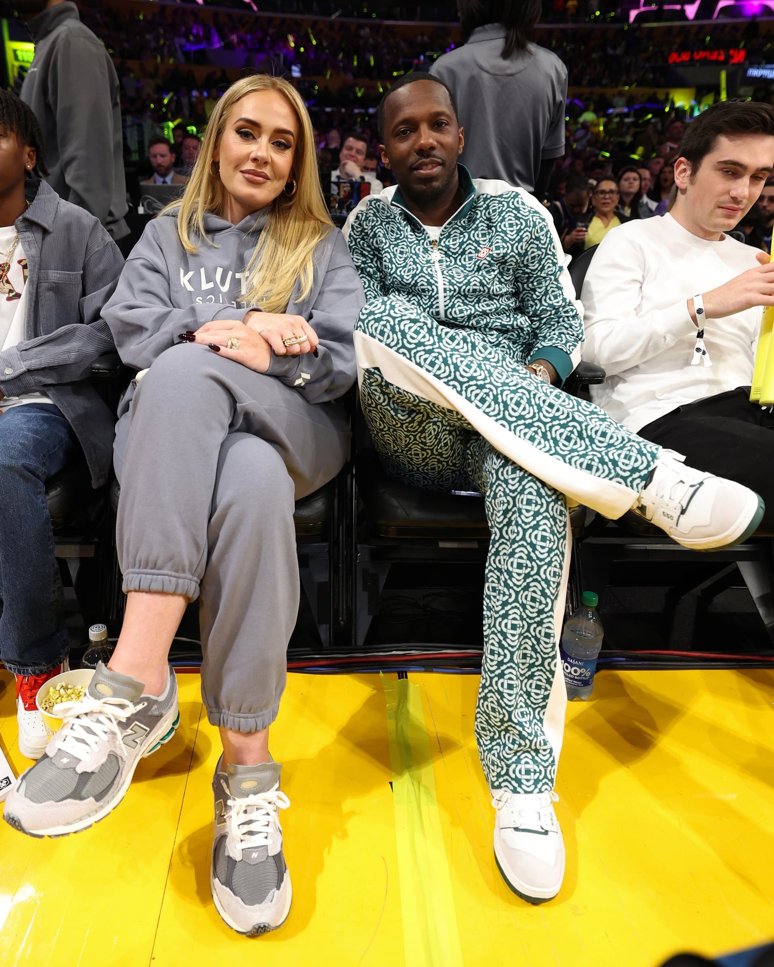 Adele and Rich Paul Attend LA Lakers Game | POPSUGAR Celebrity