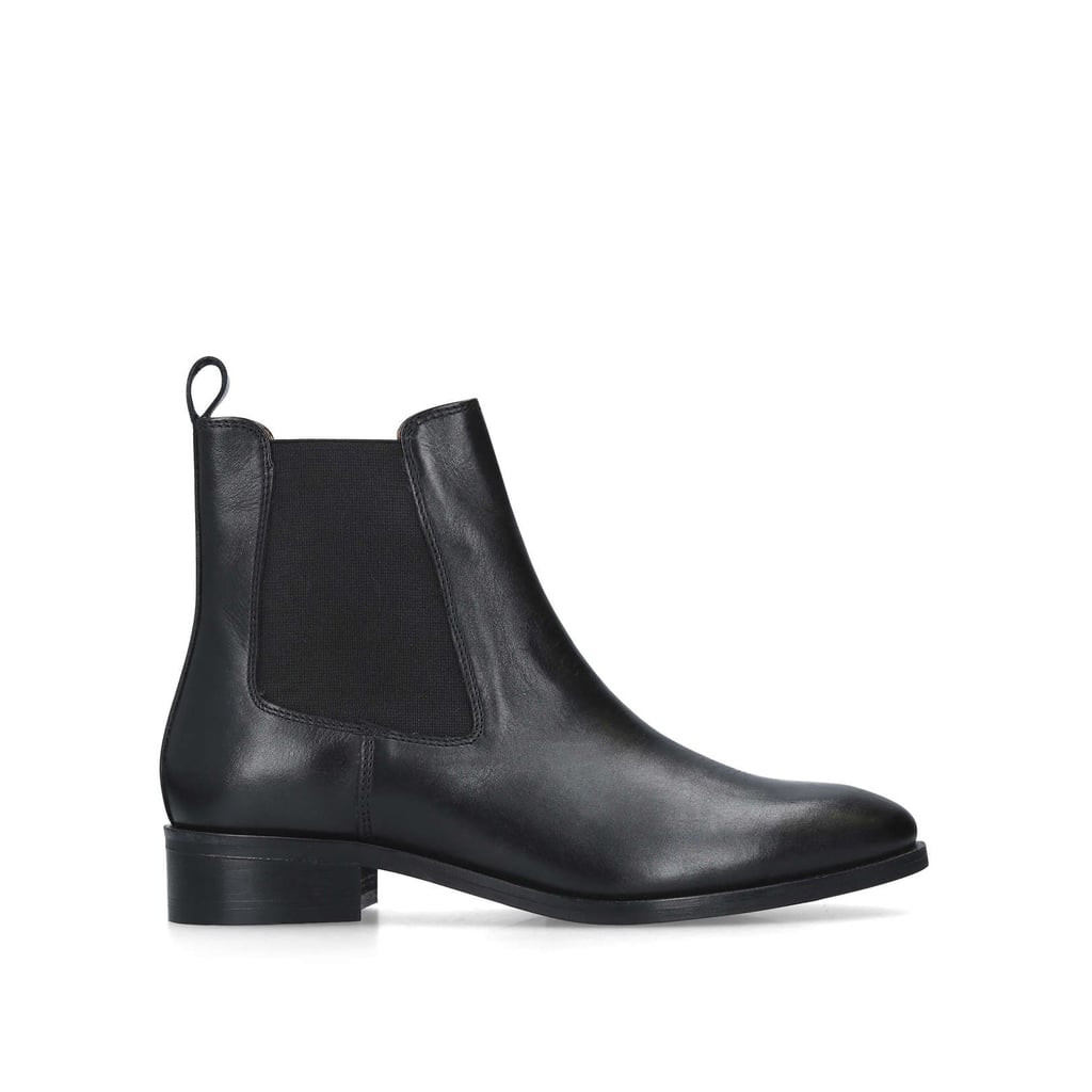 fatface black dalby strap chelsea boots
