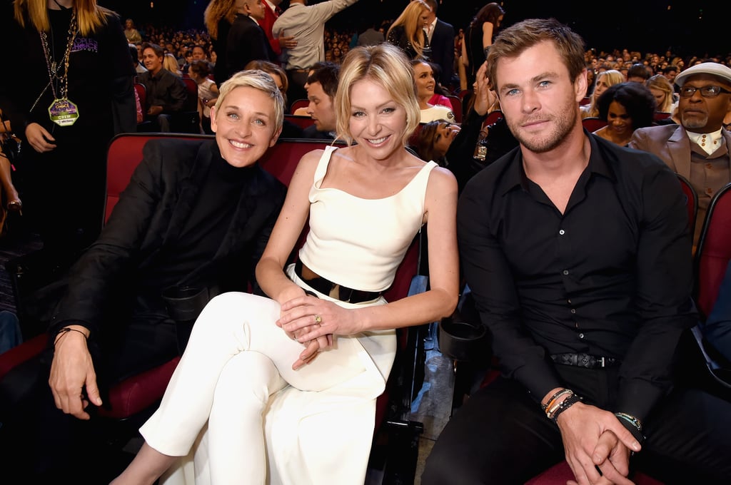 Ellen DeGeneres Portia de Rossi People's Choice Awards 2016