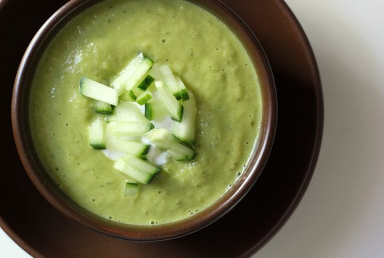 Chilled Cucumber Avocado Soup