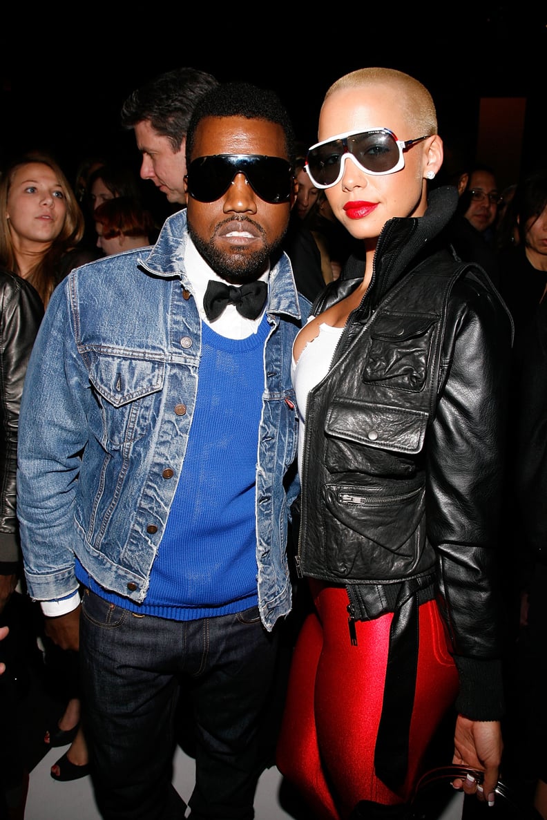 Kanye West and Amber Rose in 2009