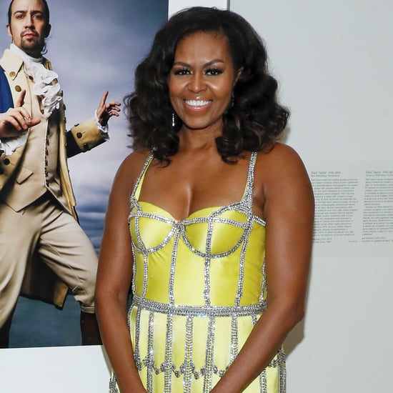 Michelle Obama's Sparkling Yellow Schiaparelli Gown