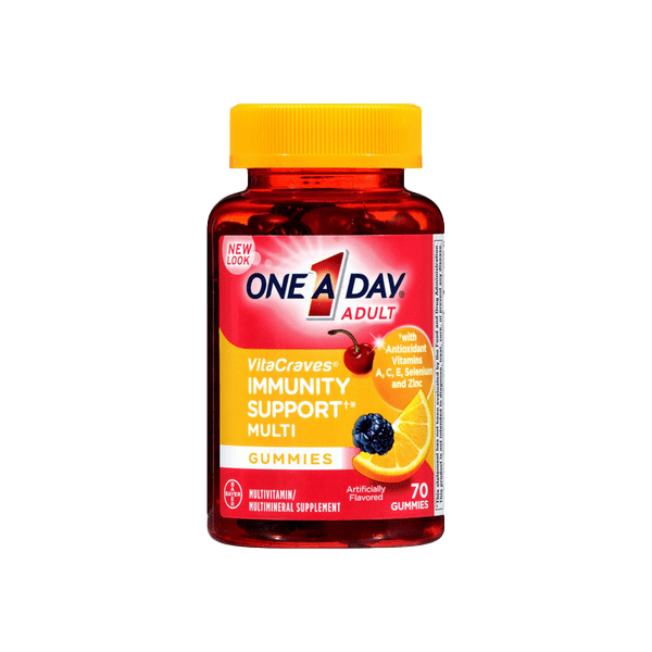 One A Day VitaCraves Immunity Support Adult Multivitamin Gummies