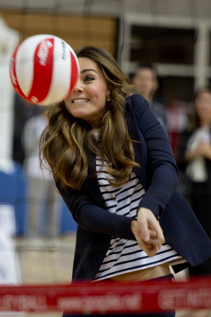 Volleyball Kate Middleton Playing Sports Pictures Popsugar Celebrity Photo 8 4982