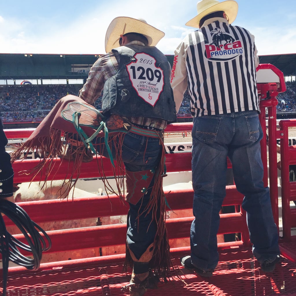 Cheyenne Frontier Days Rodeo Bull Riding