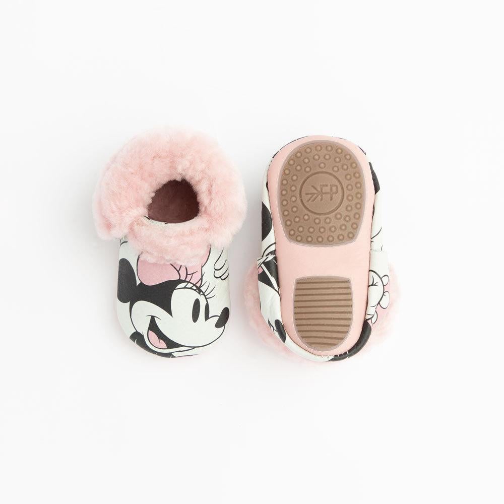 Minnie Mouse Shearling Mocc Mini Soles