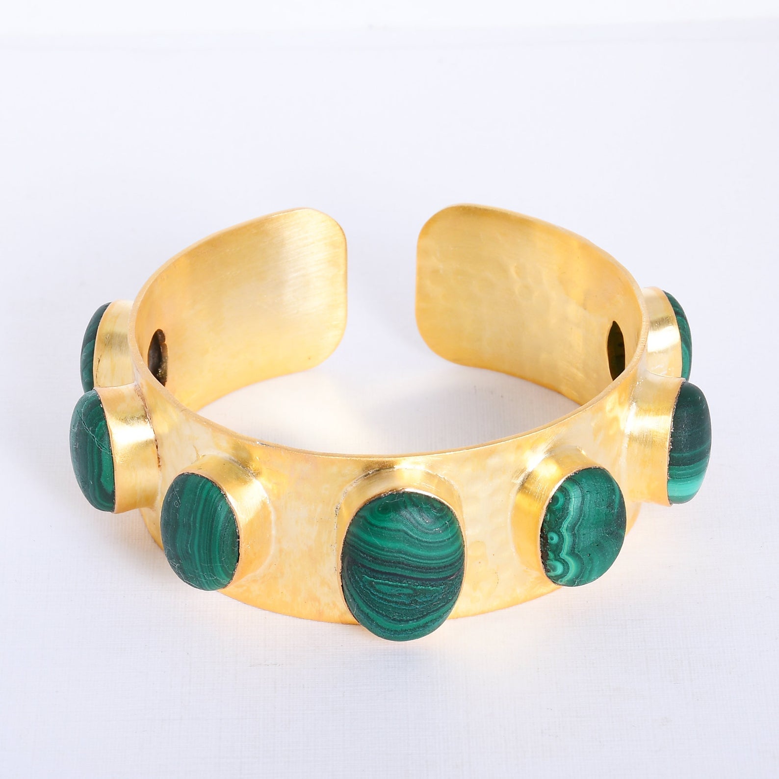 Malachite cuff bracelet shop