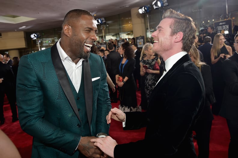 Idris Elba and Richard Madden at the Golden Globes 2019