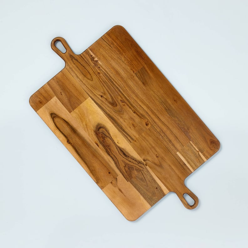 For the Kitchen: Hearth & Hand With Magnolia Large Double Handle Wood Serve Board