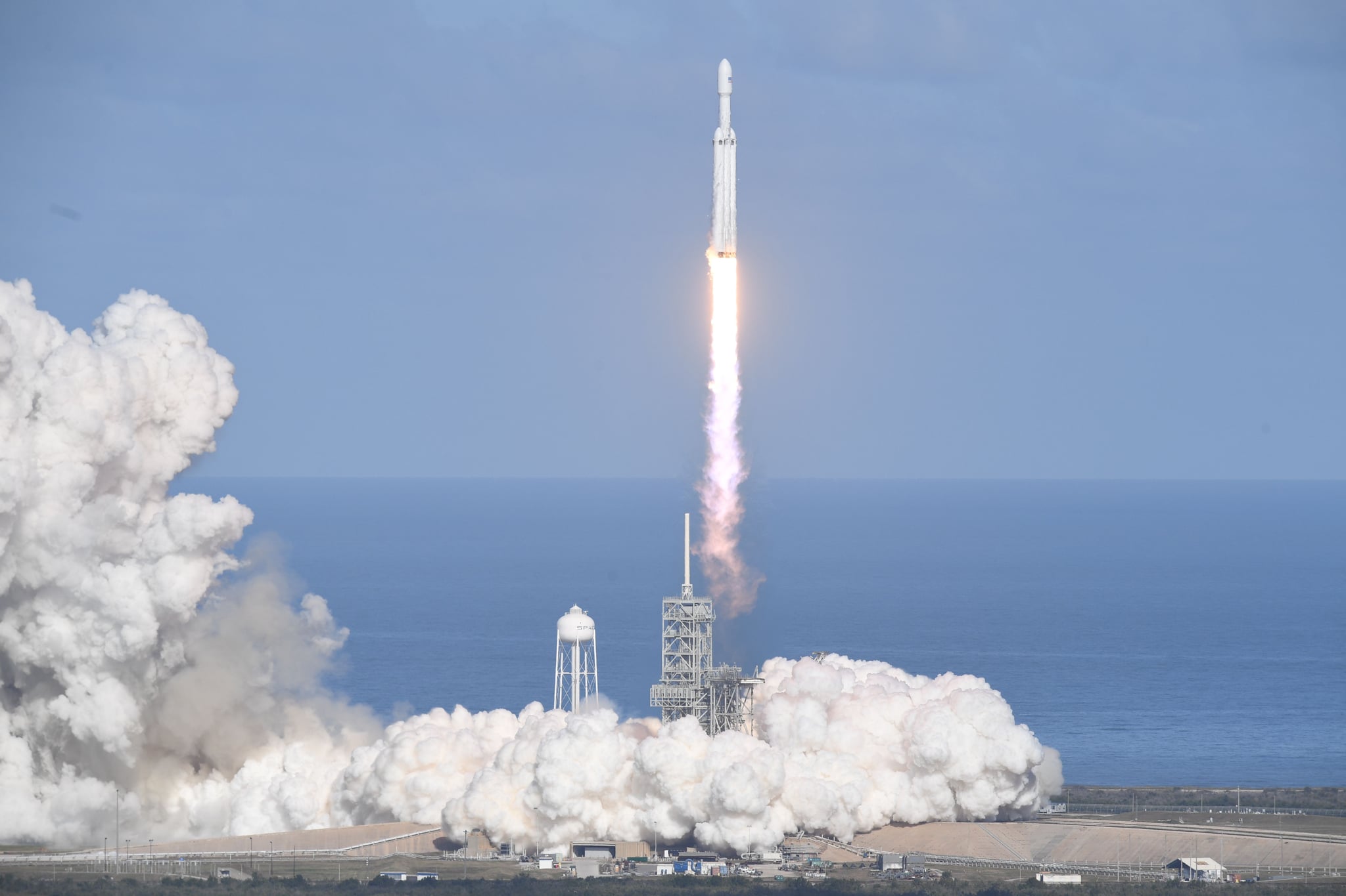 Elon Musk and SpaceX Falcon Heavy Successful Launch to Mars POPSUGAR News