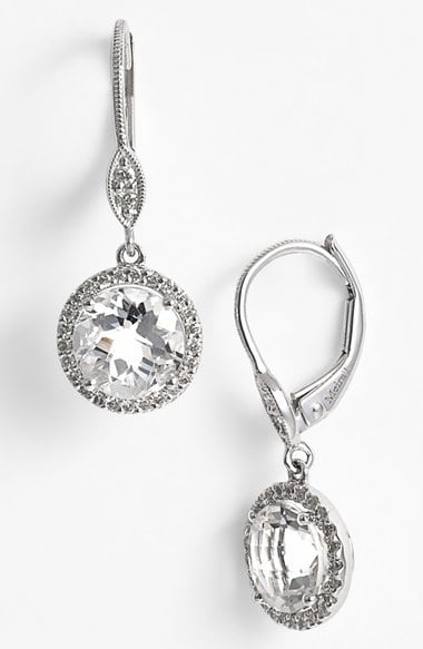 MeiraT Topaz & Diamond Drop Earrings ($898)