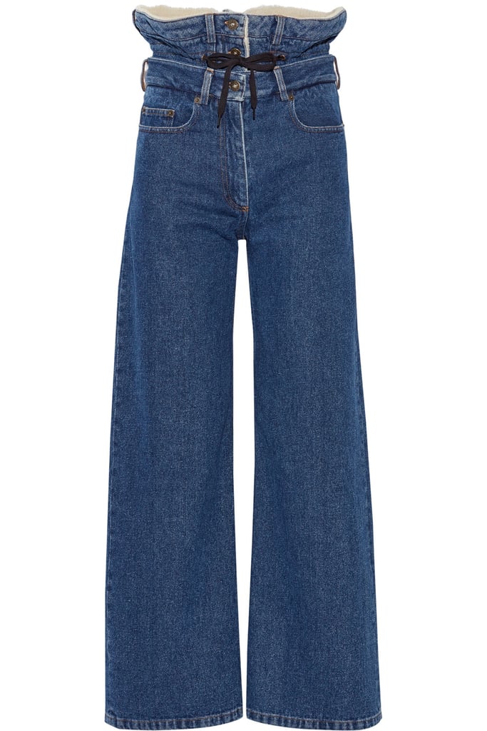 Bella Hadid Wearing Ksenia Schnaider Jeans | POPSUGAR Fashion