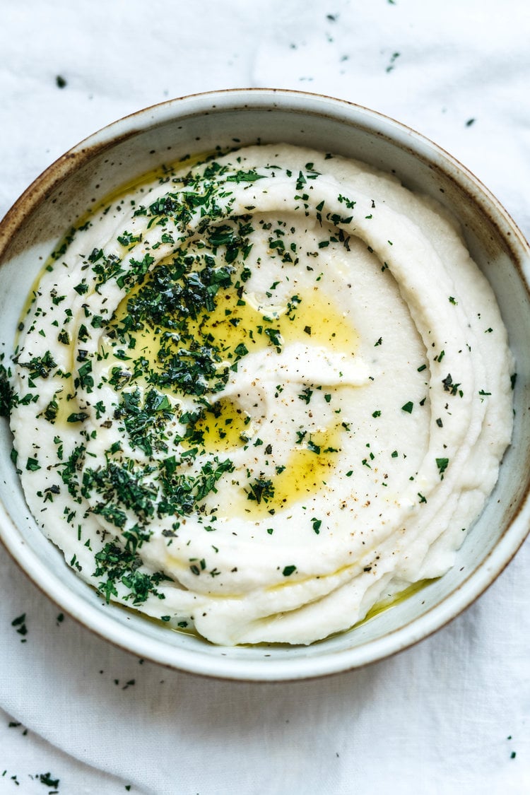 Garlic Mashed Cauliflower