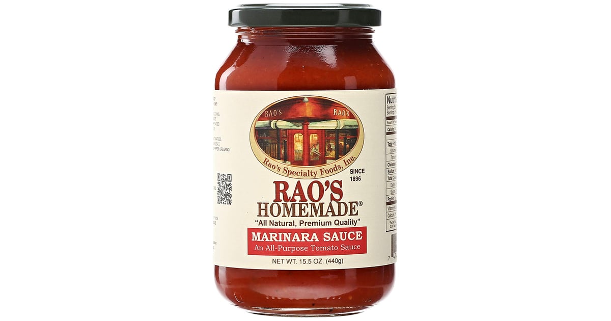 Rao's Homemade Marinara Sauce Best LowCarb Pasta Sauces POPSUGAR