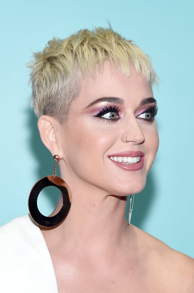 Katy Perry Hair and Makeup at the 2017 MTV VMAs