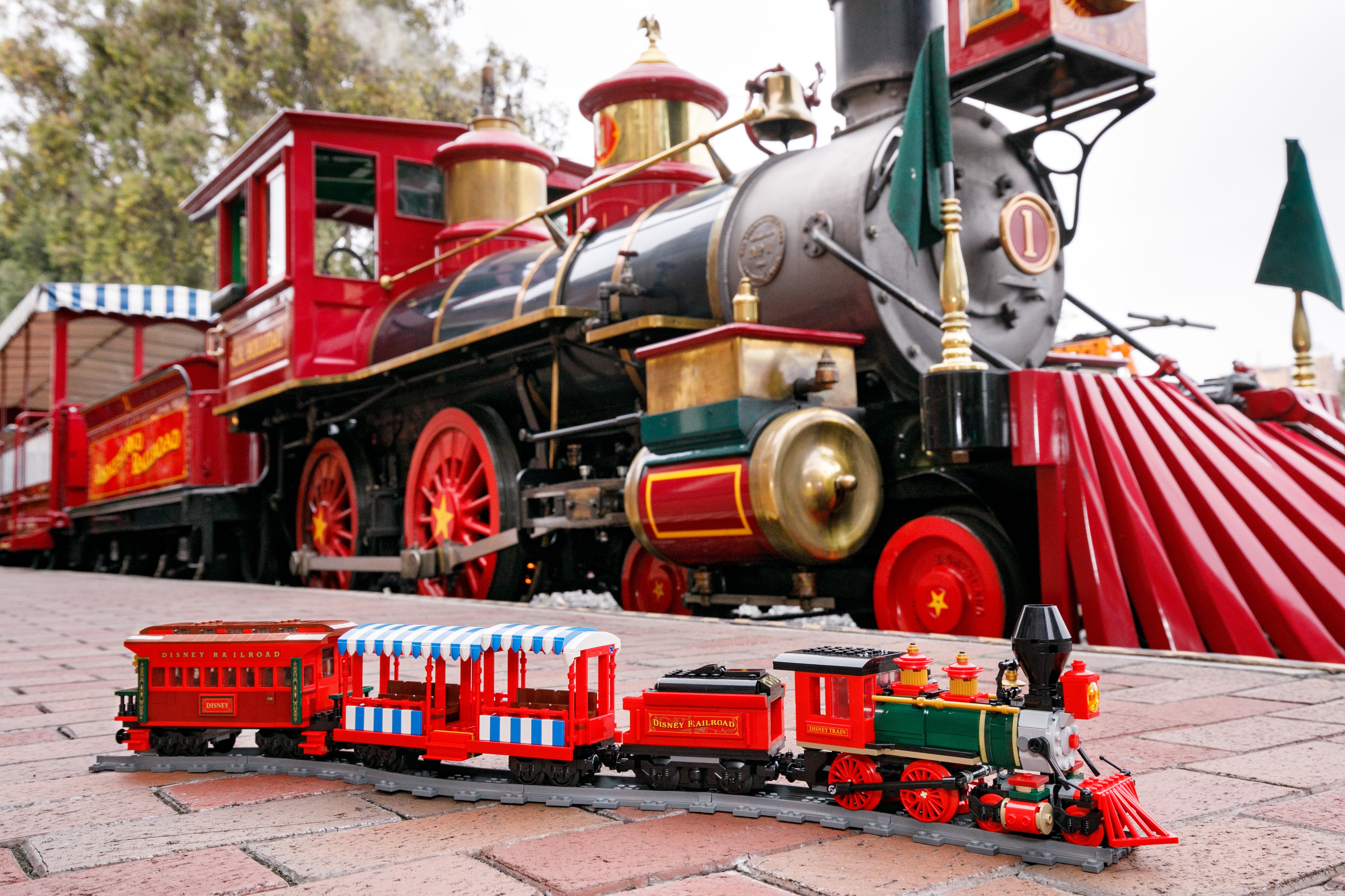 Disneyland new arrivals railroad lego