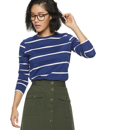 POPSUGAR Print Long-Sleeve Tee