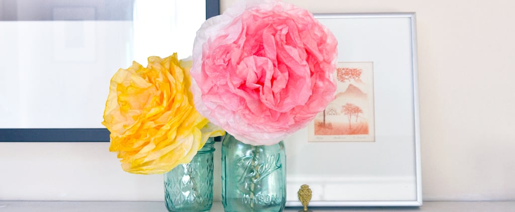 DIY Coffee Filter Peonies