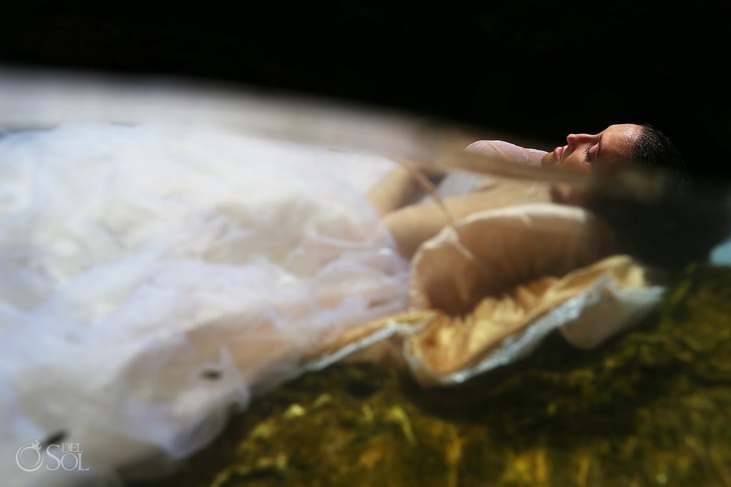Healing Underwater Trash the Dress Photos