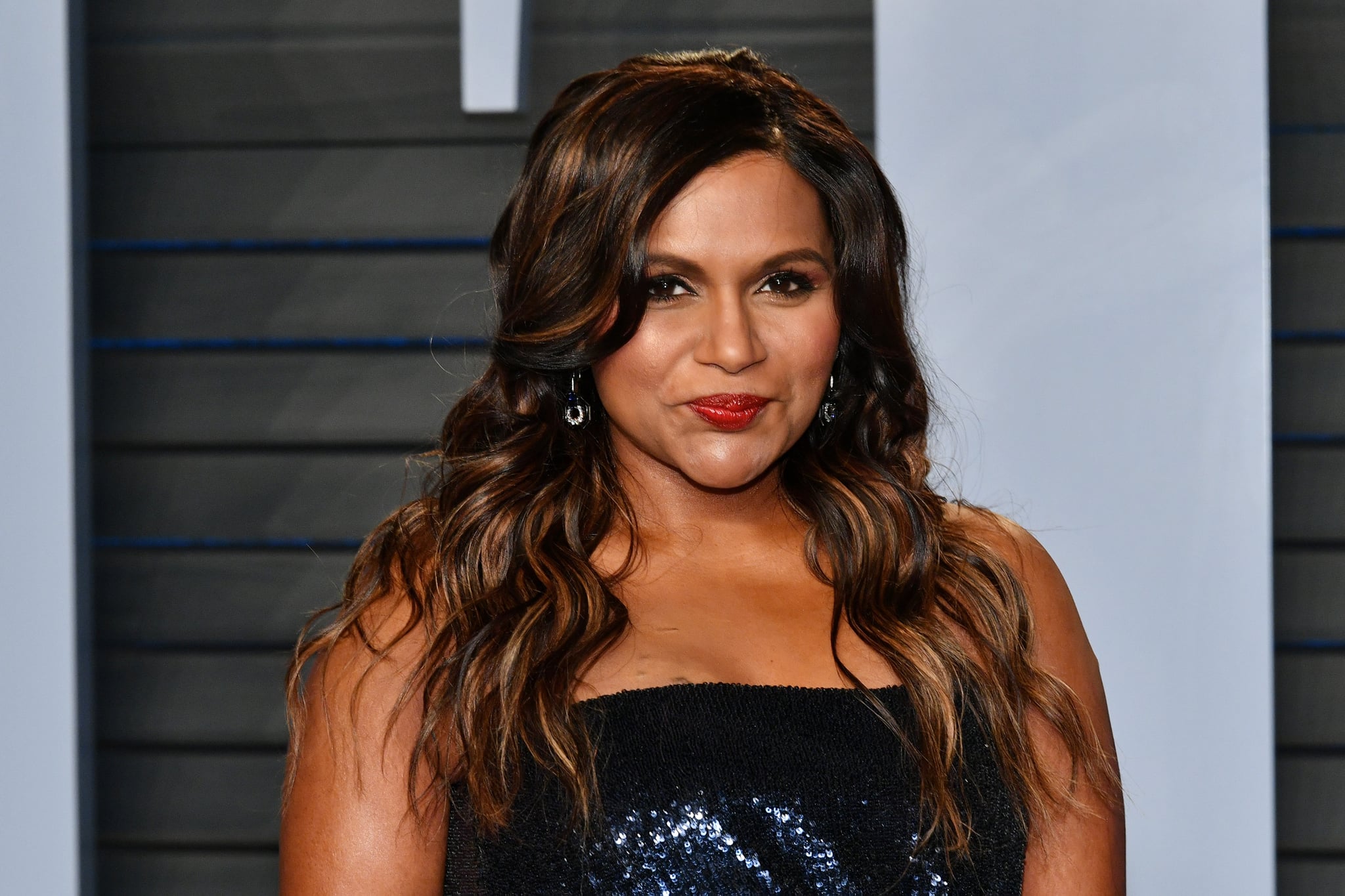 BEVERLY HILLS, CA - MARCH 04:  Mindy Kaling attends the 2018 Vanity Fair Oscar Party hosted by Radhika Jones at Wallis Annenberg centre for the Performing Arts on March 4, 2018 in Beverly Hills, California.  (Photo by Dia Dipasupil/Getty Images)