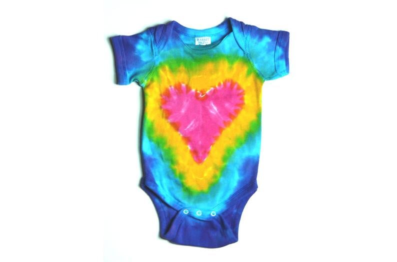 tie dye baby clothes