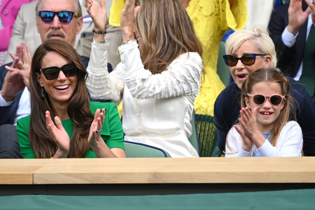 Princess Charlotte and Prince George at Wimbledon 2023