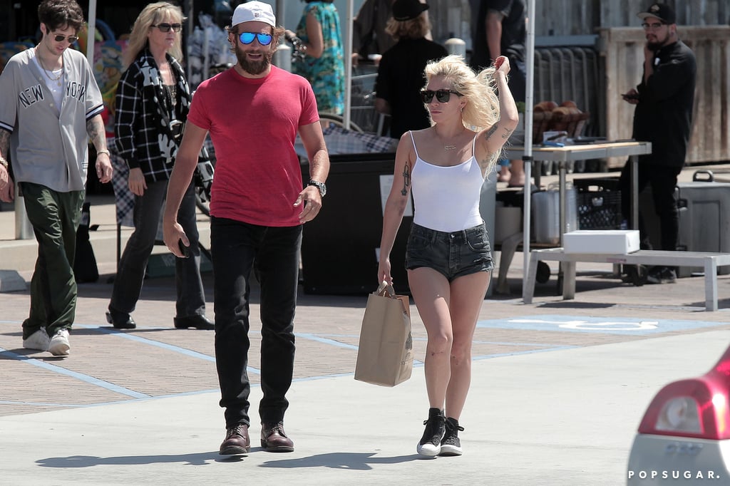 Lady Gaga and Bradley Cooper Shopping in LA Sept. 2016