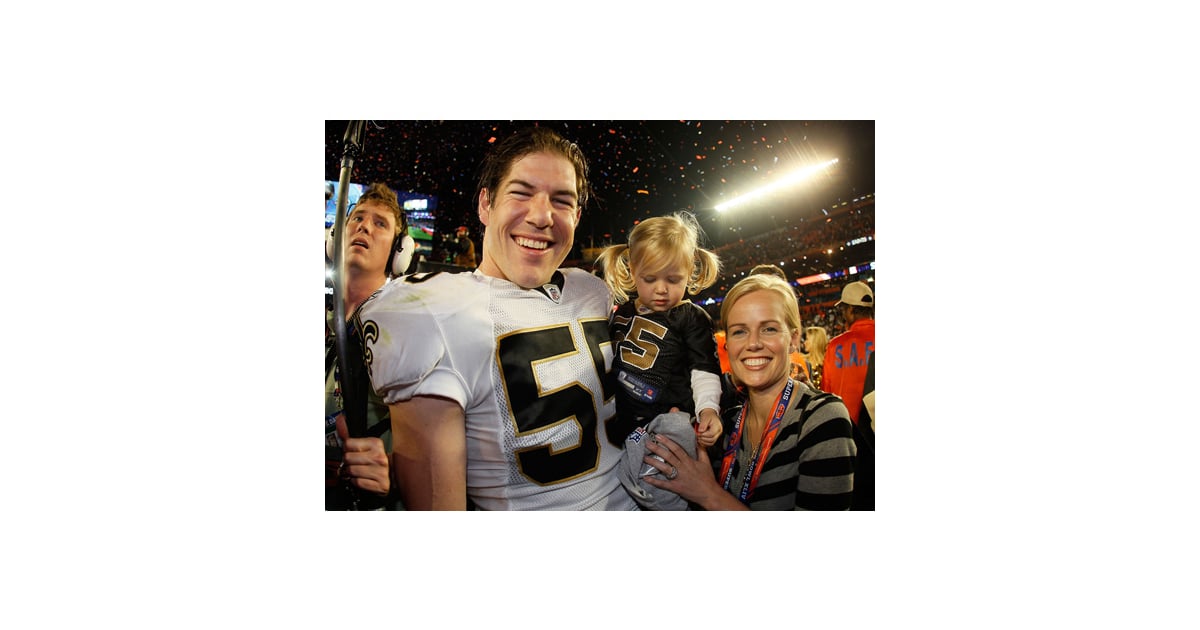 Scott Fujita and Family Super Bowl Dads and Their Cute Kids