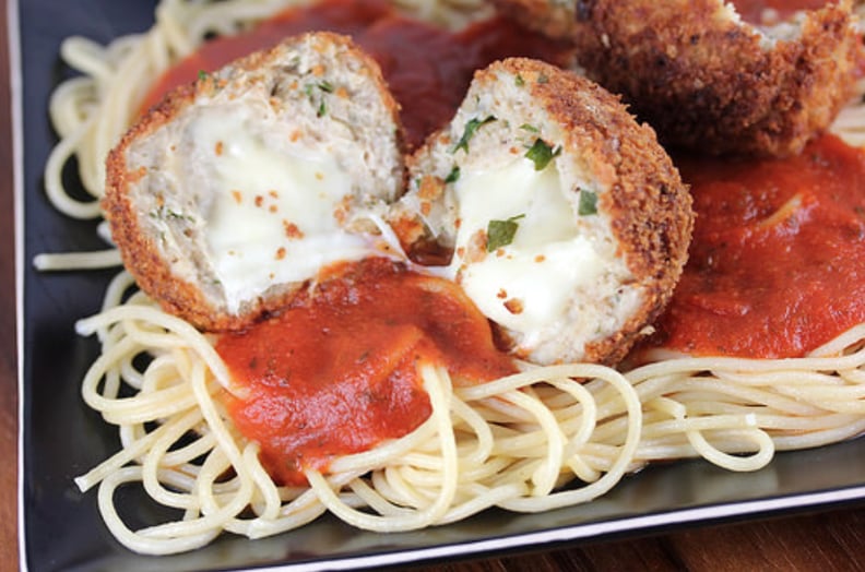 Chicken Parmesan Meatballs