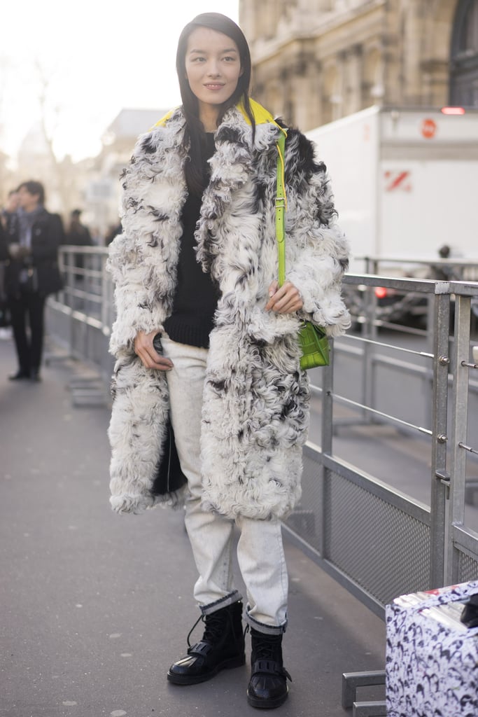 Model Street Style at Paris Fashion Week Fall 2015 | POPSUGAR Fashion