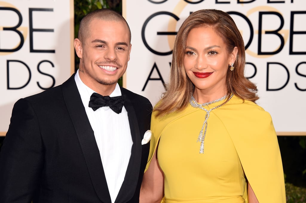 Jennifer Lopez and Casper Smart's PDA at 2016 Golden Globes