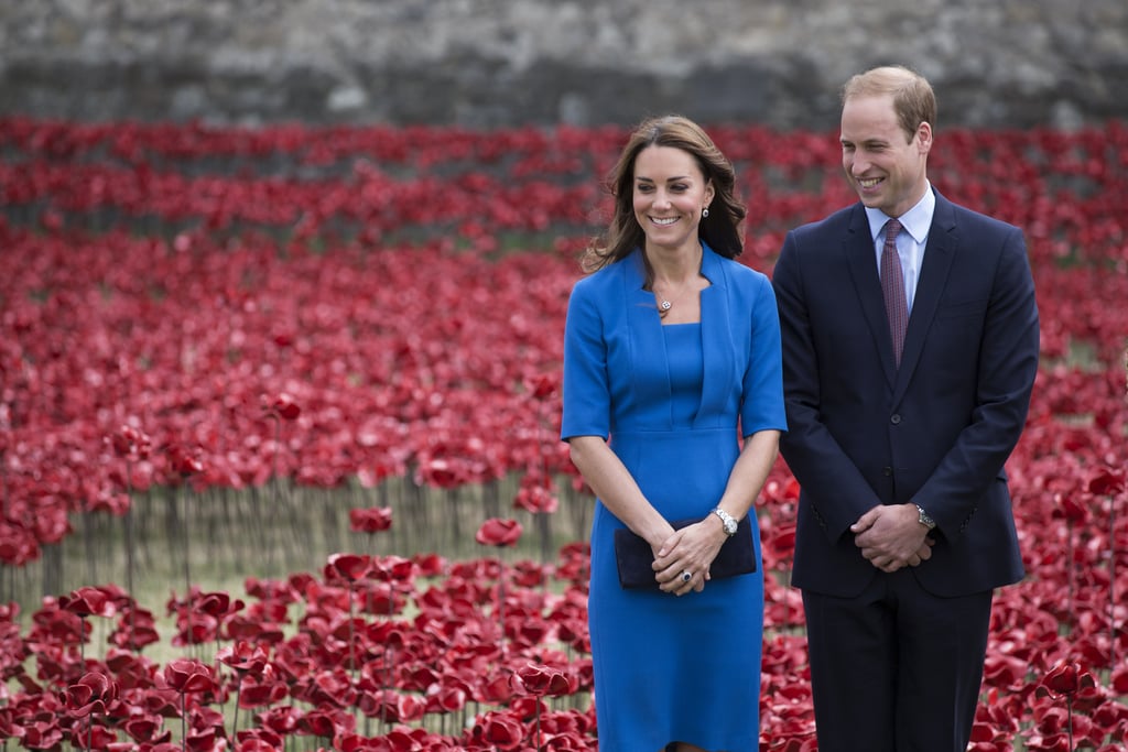 Kate Middleton and Prince William at the Tower of London